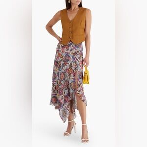 Veronica beard Silk Skirt